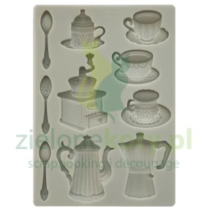 Forma foremka silikonowa Stamperia A5 Coffee And Chocolate kawa