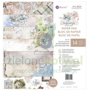 Zestaw papierów 30x30 Prima Marketing Bohemian Heart