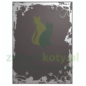 Folder do embosingu 3D Stamps By Me Magical Dream ramka z listkami