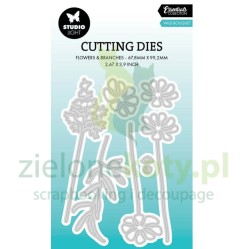 Wykrojnik Studio Light Essentials Wild Bouquet kwiaty