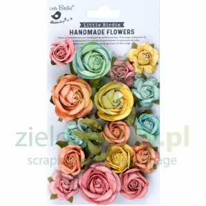 Kwiatki Little Birdie Foina Vivid Palette 20szt mix kolorów