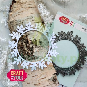 Wykrojnik Craft&You wianek z winorośli