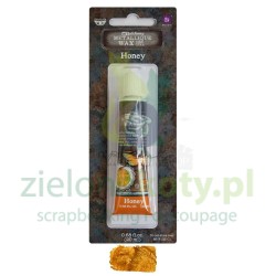 Pasta woskowa Prima Finnabair Art Alchemy Mettalique Wax metaliczna Honey  złota