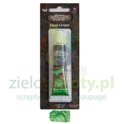 Pasta woskowa Prima Finnabair Art Alchemy Mettalique Wax metaliczna Moss Green