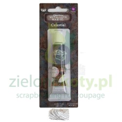 Pasta woskowa Prima Finnabair Art Alchemy Mettalique Wax metaliczna Celestial biała perłowa