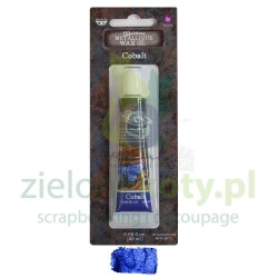 Pasta woskowa Prima Finnabair Art Alchemy Mettalique Wax metaliczna Cobalt