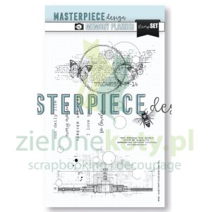 Stempel Masterpiece Design Memory Planner Butterfly Circles