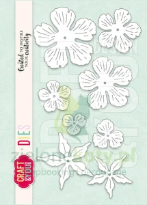 Wykrojnik Craft&You Peony kwiaty płatki piwonie
