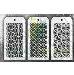 Szablon maska Tim Holtz 8x16cm zestaw 60 wzór 