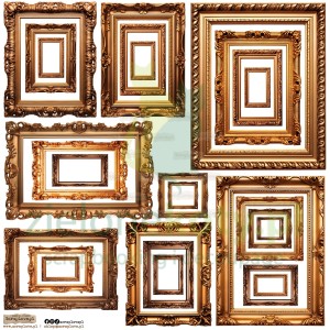 Naklejki papierowe ScrapLove Frames 1 x