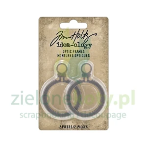 Dodatki metalowe Tim Holtz Idea-Ology Optic Frames 2szt ramki optyczne x