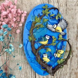 Forma foremka silikonowa Mila Project sikorki