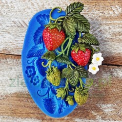 Forma foremka silikonowa Mila Project truskawki