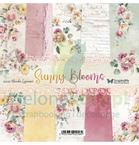 Zestaw papierów 20x20 ScrapAndMe Sunny Blooms