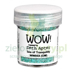 Puder do embossingu Wow! Sea Of Tranquility marmurkowy turkusowy
