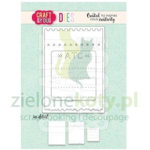Wykrojnik Craft&You ATC bilet