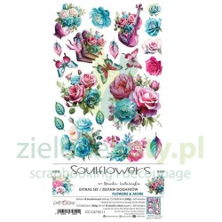 Zestaw dodatków Craft O'Clock Soulflowers Flowers x