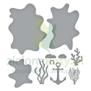 Wykrojnik Spellbinders Underwater Tunnel podwodny tunel morskie x