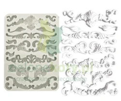 Forma foremka silikonowa Stamperia A5 Capitals ornamenty