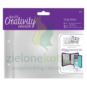 Koszulki do albumu na stemple Docrafts A6 Stamp Pockets 6szt
