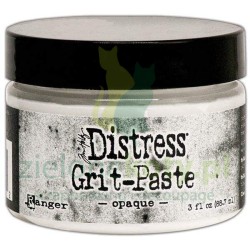 Pasta  strukturalna Ranger Tim Holtz Distress Grit Paste Opaque drobnoziarnista biała