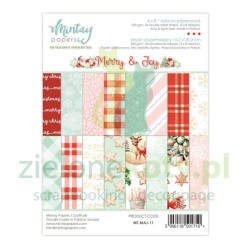 Zestaw papierów 15x20cm Mintay Merry & Joy uzupełniający