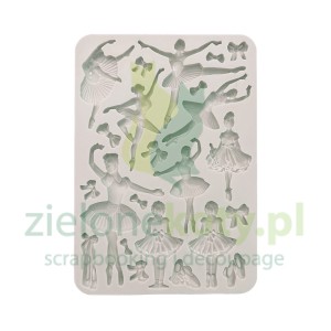 Forma foremka silikonowa Stamperia A5 The Nutcracker Ballet Baletnice