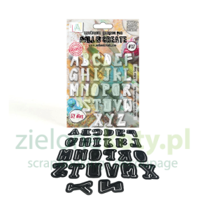 Wykrojnik AALL & Create Heart Letter Soup Alfabet
