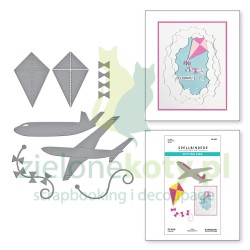 Wykrojnik Spellbinders Fly Away Samolot