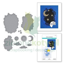 Wykrojnik Spellbinders Tunnel Clouds Chmury Tunel