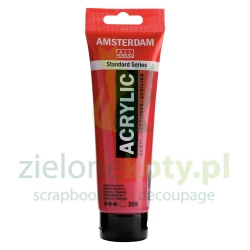 Farba akrylowa Amsterdam Primary Magenta 120ml czerwona transparentna