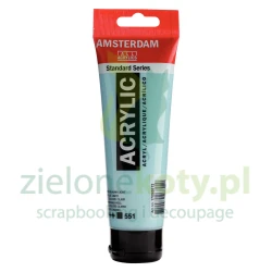 Farba akrylowa Amsterdam Sky Blue Light 120ml niebieska kryjąca  