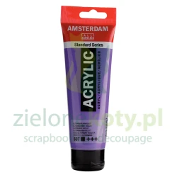 Farba akrylowa Amsterdam Ultramarine Violet 120ml fioletowa kryjąca