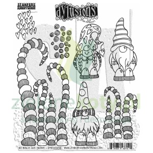 Stemple Stampers Anonymous Dylusions No Place Like Gnome gnomy