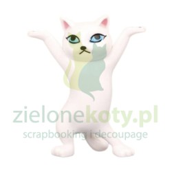 Figurka kotek biały 5,3cm