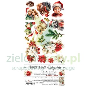 Zestaw dodatków Craft O'Clock Christmas Everywhere Flowers