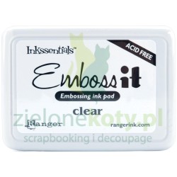 Tusz do embossingu Ranger Emboss It Clear przezroczysty