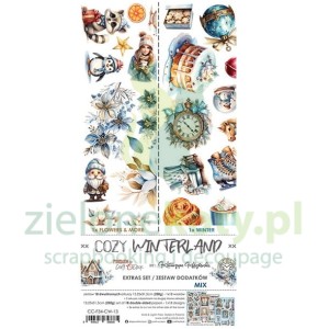 Zestaw dodatków Craft O'Clock Cozy Winterland Mix