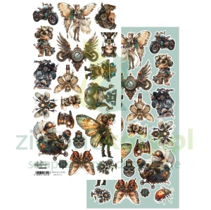 Papier 15x30 Alchemy Of Art Steampunk Time dodatki do wycinania