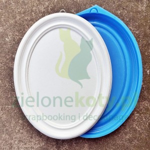 Forma foremka silikonowa Mila Project ramka owalna 16cm