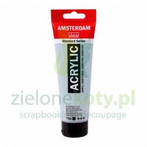 Farba akrylowa Amsterdam Bluish Grey Light 120ml szara kryjąca