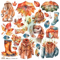 Naklejki papierowe ScrapLove Autumn Set 1 x