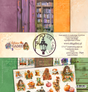 Zestaw papierów 30x30 UHK Gallery Autumn Games