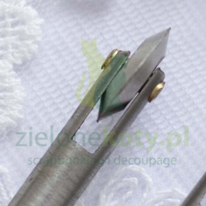 Końcówka do nagrzewnicy radełko pojedyncze