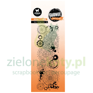 Stempel akrylowy Studio Light Grunge Collection Gear Background tryby