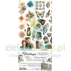 Zestaw dodatków Craft O'Clock Vintage Heaven Mix