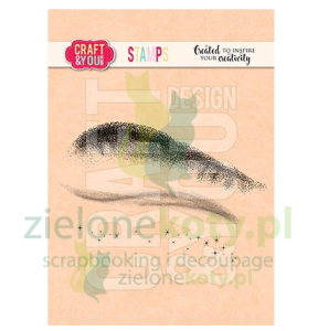 Stempel akrylowy Craft&You Northern Light Sky gwiazdy zorza góry x