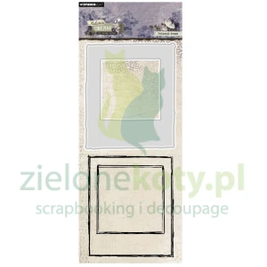 Wykrojnik + stempel Studio Light Nature's Dream Polaroid Frame ramka foto