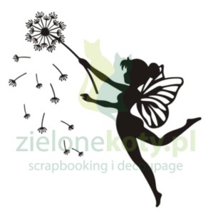 Stempel polimerowy Agateria Wróżka z dmuchawcem