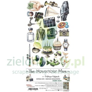 Zestaw dodatków Craft O'Clock The November Man Hobby Man